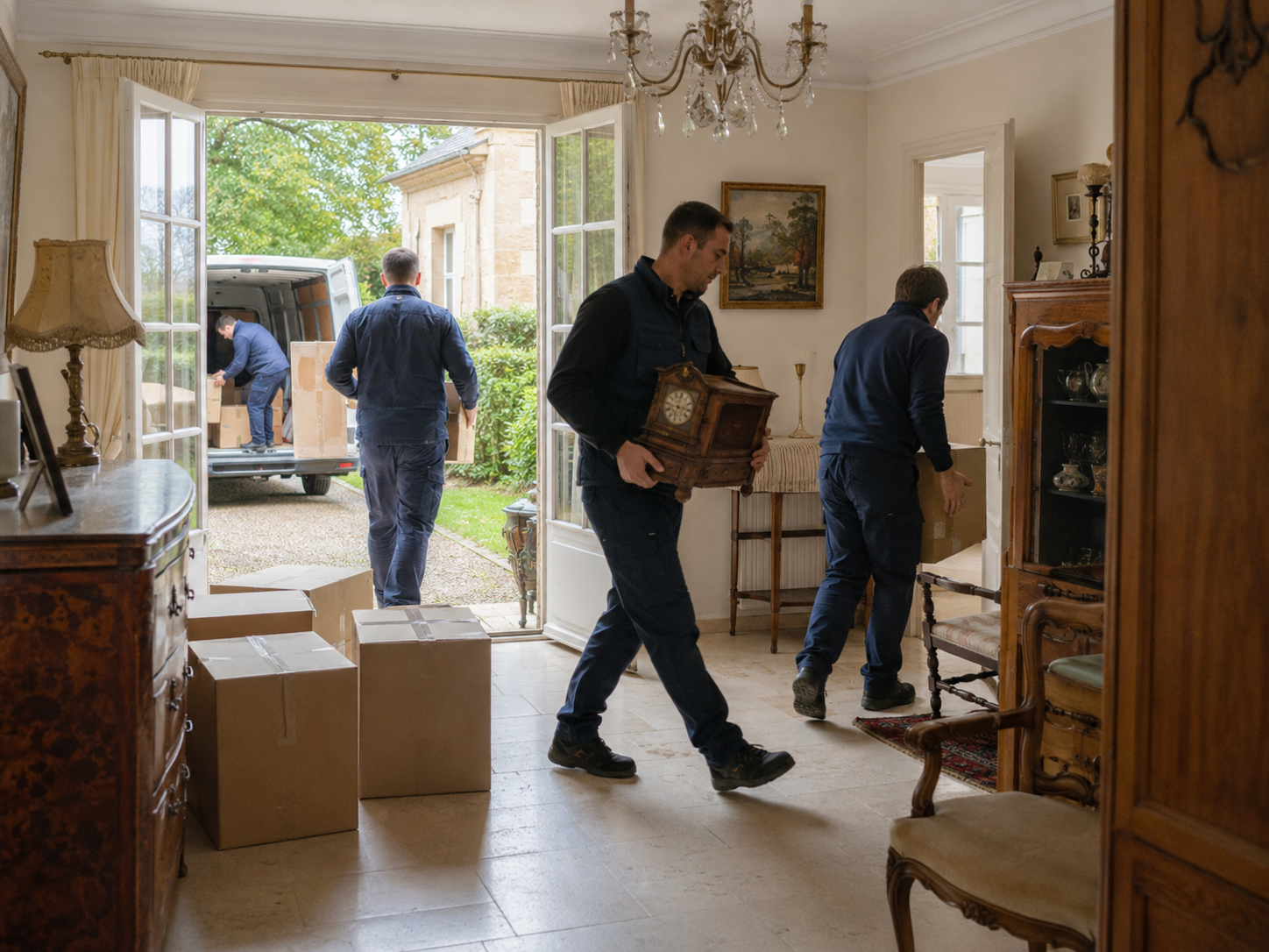 Équipe débarras de maison